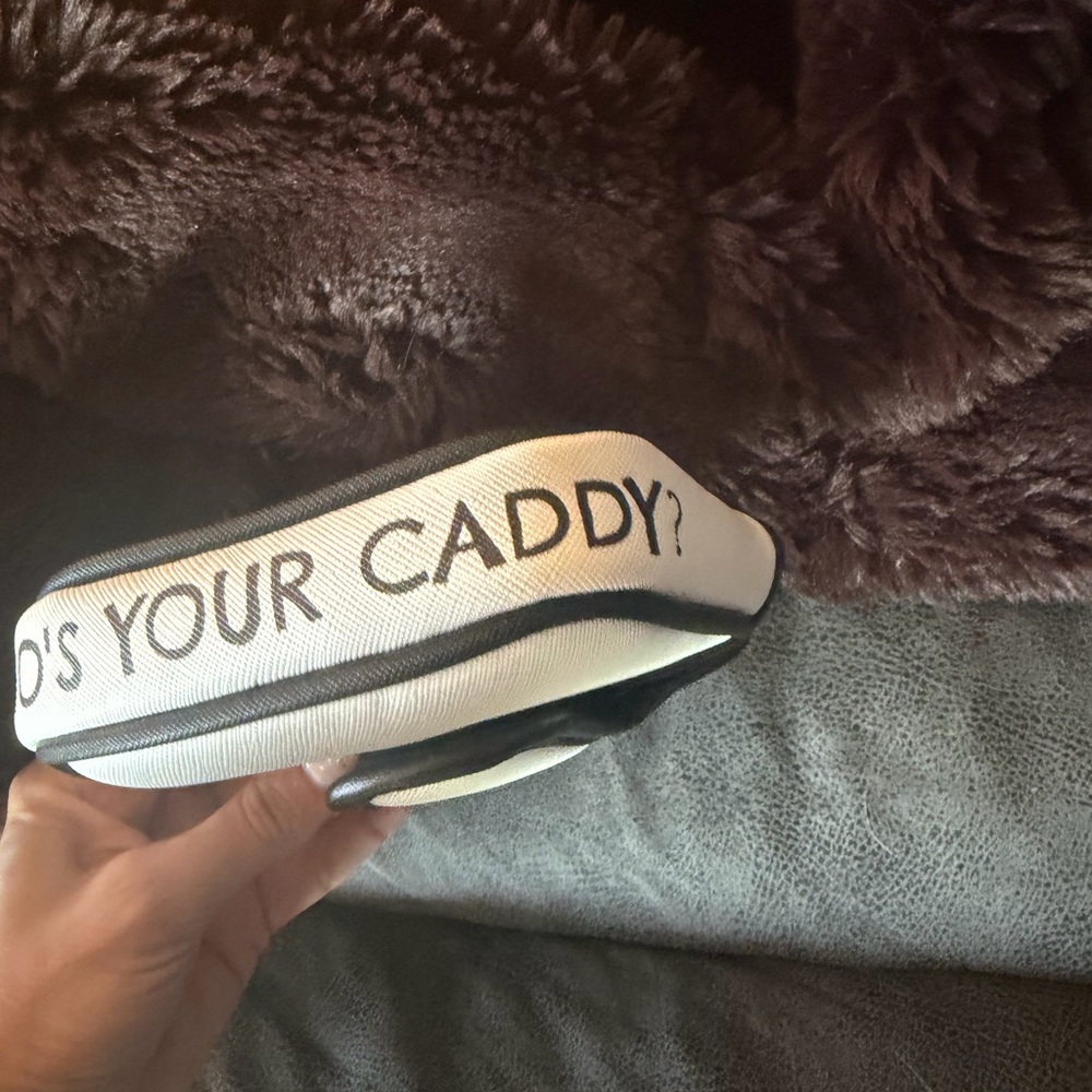 Who’s Your Caddie Golf Mallet Putter Cover - Picture 3 of 11